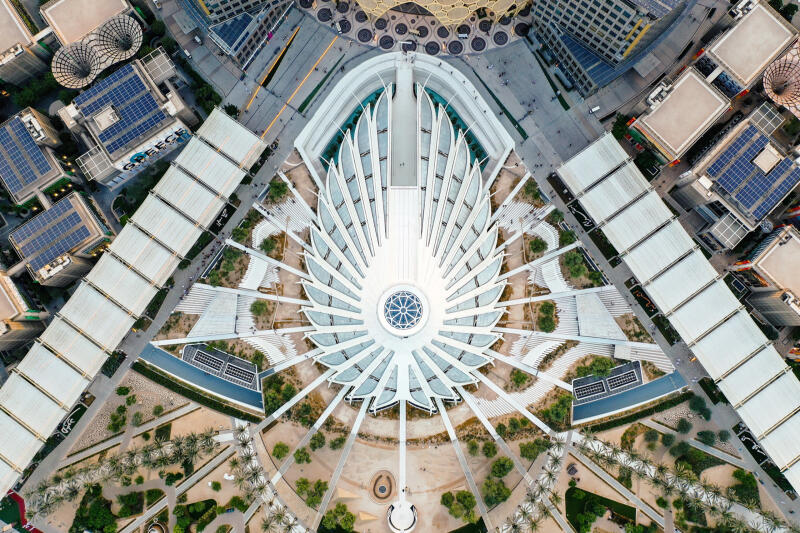 zz UAE Pavilion at EXPO 2020 Site Plan WAHO Landscape Architects